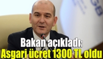 Bakan açıkladı: Asgari ücret 1300 TL oldu