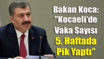 Bakan Koca: "Kocaeli’de vaka sayısı 5. haftada pik yaptı"