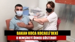 Bakan Koca Kocaeli’deki o hemşireyi örnek gösterdi!