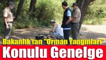 Bakanlık'tan "Orman Yangınları" konulu genelge