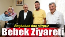 Başbakan'dan sürpriz bebek ziyareti