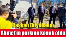 Başkan Büyükakın, Ahmet’in parkına konuk oldu