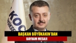 Başkan Büyükakın’dan bayram mesajı