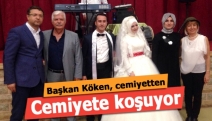 Başkan Köken, cemiyetten cemiyete koşuyor