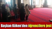 Başkan Köken’den öğrencilere jest