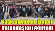 Başkan Köken, engelli vatandaşları ağırladı