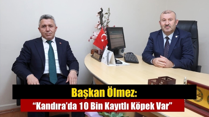 Başkan Ölmez: “Kandıra’da 10 Bin Kayıtlı Köpek Var”