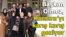 Başkan Ölmez, Kandıra’yı karış karış geziyor