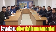 Bayrakdar, görev dağılımını tamamladı