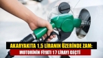 Benzin ve motorine büyük zam! 17 lirayı geçti