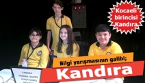 Bilgi yarışmasının galibi; Kandıra