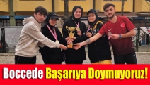 Boccede başarıya doymuyoruz!