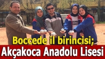 Boccede il birincisi; Akçakoca Anadolu Lisesi