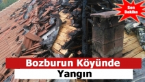 Bozburun Köyünde Yangın