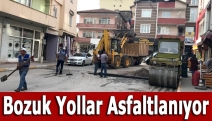 Bozuk Yollar Asfaltlanıyor