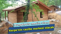 Bungalovlu mesire alanı Kerpe'nin cazibe merkezi olacak