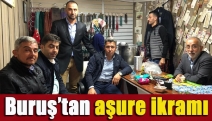 Buruş’tan aşure ikramı