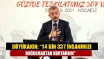 Büyükakın: “14 bin 337 insanımızı boğulmaktan kurtardık”