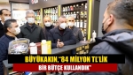 Büyükakın,“84 Milyon TL’lik bir bütçe kullandık”