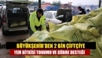 Büyükşehir’den 2 bin çiftçiye yem bitkisi tohumu ve gübre desteği