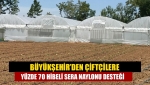 Büyükşehir’den çiftçilere yüzde 70 hibeli sera naylonu desteği