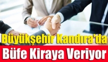 Büyükşehir Kandıra'da büfe kiraya veriyor