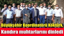 Büyükşehir Koordinatörü Köktürk, Kandıra muhtarlarını dinledi