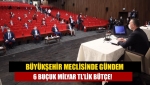 Büyükşehir meclisinde gündem 6 buçuk milyar TL’lik bütçe!