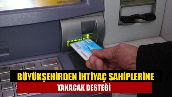 Büyükşehirden ihtiyaç sahiplerine yakacak desteği