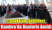 Çanakkale Şehitleri, Kandıra'da dualarla anıldı