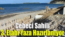 Cebeci Sahili 3. Etabı yaza hazırlanıyor