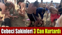 Cebeci Sakinleri 3 Can Kurtardı