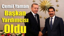 Cemil Yaman başkan yardımcısı oldu