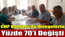 CHP Kandıra’da delegelerin yüzde 70’i değişti