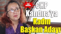 CHP Kandıra’ya kadın başkan adayı