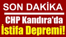 CHP Kandıra'da istifa depremi!