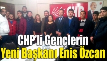 CHP’li gençlerin yeni başkanı Enis Özcan