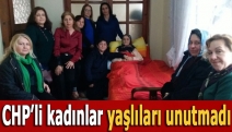 CHP’li kadınlar yaşlıları unutmadı