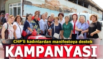 CHP’li kadınlardan manifestoya destek kampanyası