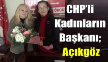 CHP’li kadınların başkanı; Neşe Açıkgöz