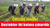 Çiftçiye müjde! Destekler iki katına çıkarıldı