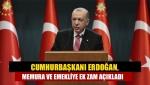 Cumhurbaşkanı Erdoğan, memura ve emekliye ek zam açıkladı