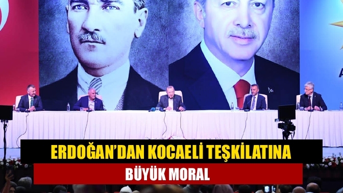 Cumhurbaşkanı Erdoğan partililerle bir araya geldi