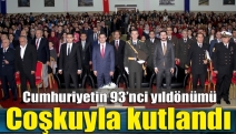 Cumhuriyetin 93’nci yıldönümü coşkuyla kutlandı