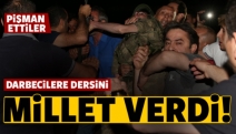 Darbecilere dersini millet verdi