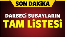 Darbecilerin tam listesi yayınlandı