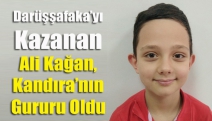 Darüşşafaka’yı kazanan Ali Kağan, Kandıra’nın gururu oldu