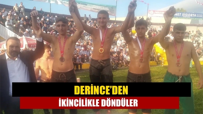 Derince’den ikincilikle döndüler