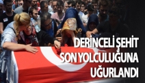 Derinceli polis son yolculuğuna uğurlandı