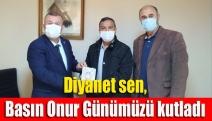 Diyanet sen, Basın Onur Günümüzü kutladı